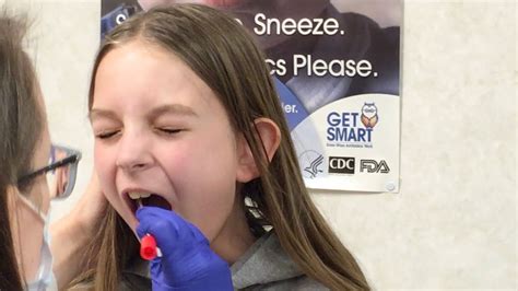 A rapid test for strep can be useful for helping determine whether you need to contact a healthcare provider for further diagnosis. . Cvs strep throat test